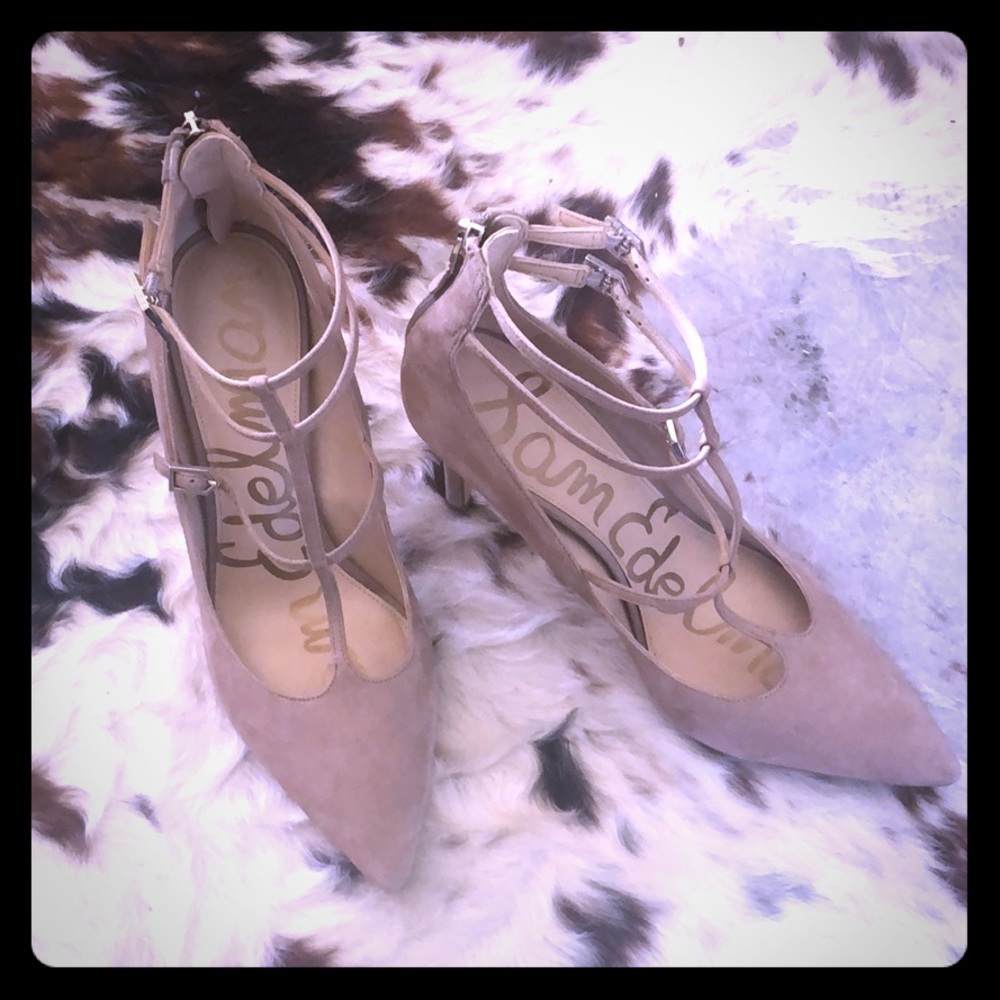 Sam Edelman Taupe Heels